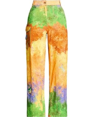 Helmstedt Pants Cotton - Yellow