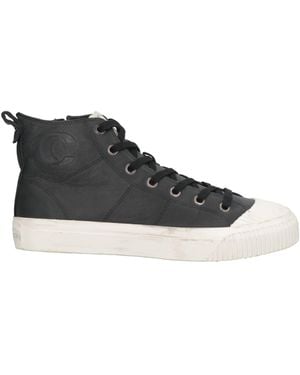 【関税&送料込】Crime London Sneakers Black Distressed Jet Black | Crime London