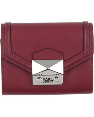 KARL LAGERFELD Wallets - Red
