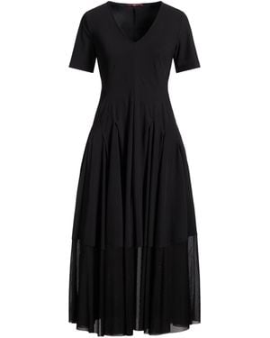 High Midi Dresses - Black