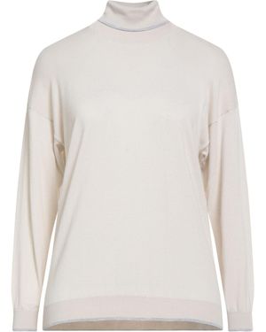 Eleventy Rollkragenpullover - Weiß