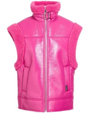 KARL LAGERFELD Vests - Pink