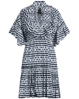 ALESSANDRO ENRIQUEZ Mini Dress - Blue