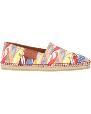 Etro Espadrilles Textile Fibers - Red