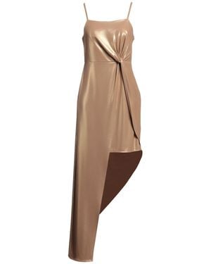 Siste's Sand Maxi Dress Polyester, Elastane - Natural