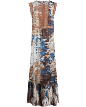 Manila Grace Maxi Dress - Blue