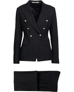Tagliatore 0205 Suit Polyester, Virgin Wool, Elastane - Black