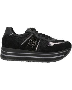 Igi&co Sneakers Leather, Textile Fibers - Black