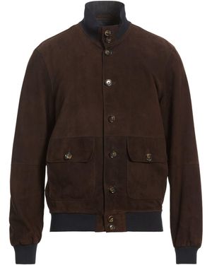 THE JACK AND JACKIE LEATHERS Jacket Polyester - Brown
