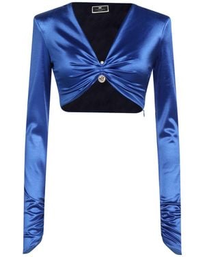 Elisabetta Franchi Top - Blue
