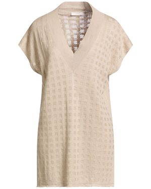 Fedeli Jumper Linen, Silk - Natural