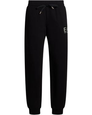 EA7 Pants Cotton, Elastane - Black
