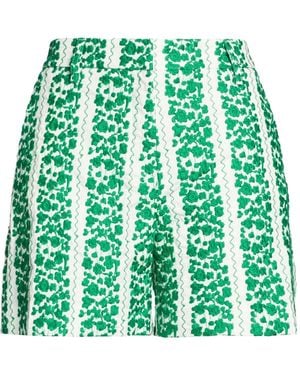 True Royal Shorts & Bermuda Shorts Cotton, Elastane - Green