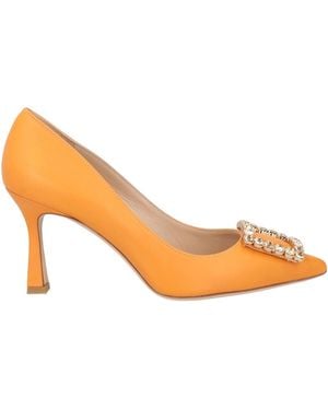 The Seller Pumps - Orange