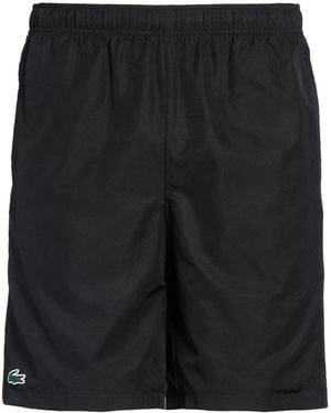 Lacoste Shorts & Bermuda Shorts Polyester - Black