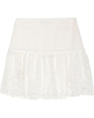 Gaelle Paris Mini Skirt - White