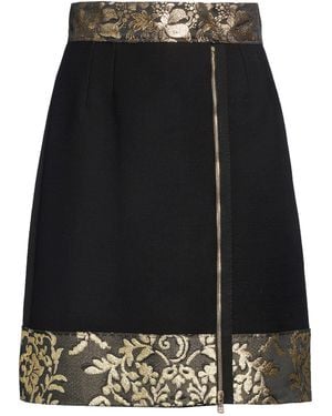 Dolce & Gabbana Midi-Rock - Schwarz