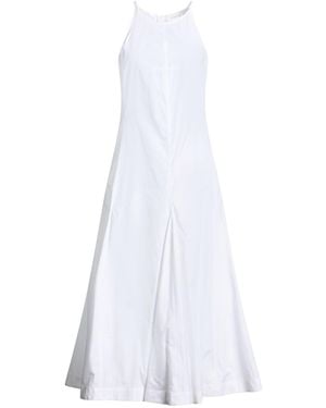Sportmax Maxi Dress Cotton - White