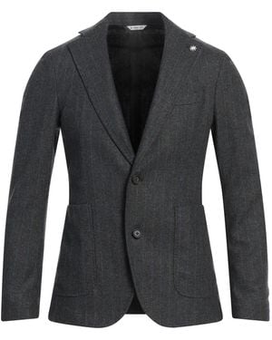 Manuel Ritz Blazer Virgin Wool, Polyester, Elastane - Black