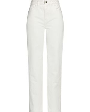 Chloé Jeans Cotton, Hemp - White