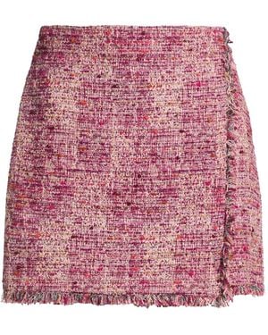 iBlues Fuchsia Shorts & Bermuda Shorts Cotton, Polyester, Acrylic, Wool, Polyamide - Red
