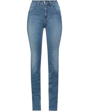Angelo Marani Jeans Cotton, Elastane - Blue