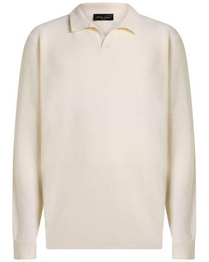 Cruna Sweater Merino Wool, Cashmere - White