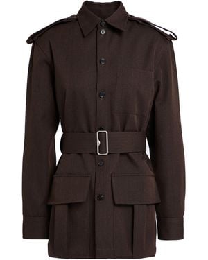 Burberry Jacket Wool - Black