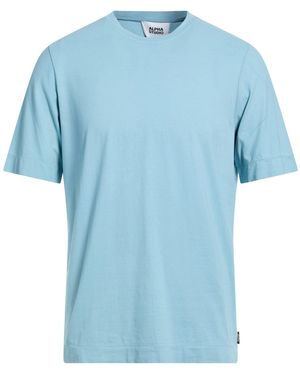 Alpha Studio Midnight T-Shirt Cotton, Elastane - Blue