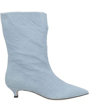 ALCHIMIA Napoli Sky Ankle Boots Leather - Blue