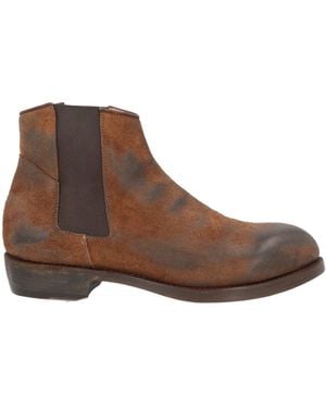 AJMONE Ankle Boots Leather - Brown