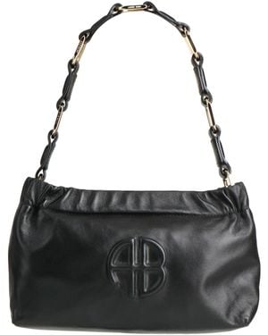 Anine Bing Handbag Textile Fibres - Black
