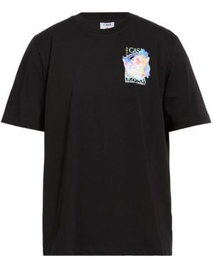 CASABLANCA T-Shirt Organic Cotton - Black