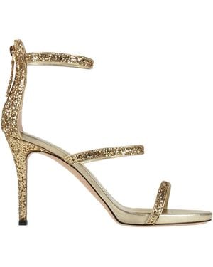 Giuseppe Zanotti Sandals Synthetic Material - Metallic