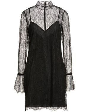 FRAME Mini Dresses - Black