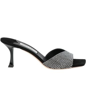 Jimmy Choo Sandals Leather - Black