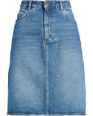Soeur Denim Skirt Cotton, Recycled Cotton - Blue