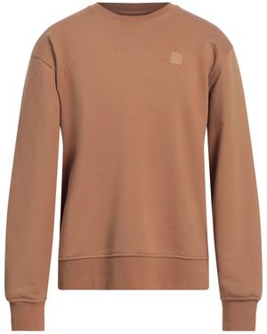 WOC WRITING ON COVER Sweatshirt - Brown