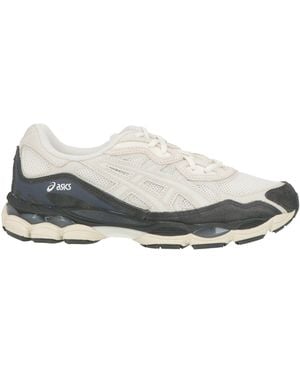 Asics Sneakers Leather, Synthetisches Material - White