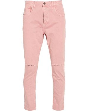 OVER/D Pants Cotton, Elastane - Pink