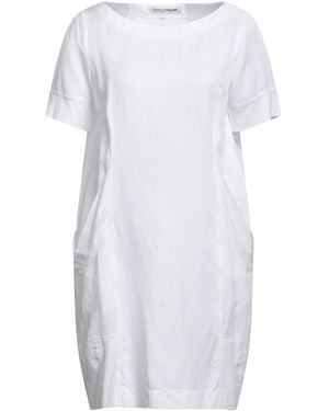 European Culture Mini Dress - White