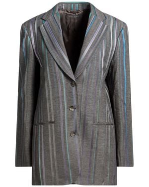 Alberta Ferretti Blazer Viscose, Polyester, Virgin Wool - Black