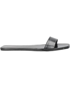 The Row Sandals Leather - White