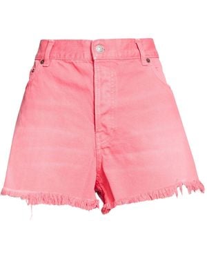 Haikure Denim Shorts - Pink