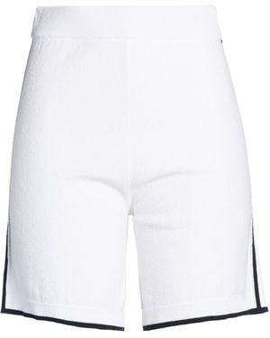 Peserico Easy Shorts & Bermuda Shorts Cotton, Polyamide - White