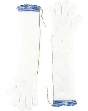 MM6 by Maison Martin Margiela Guanti - Bianco