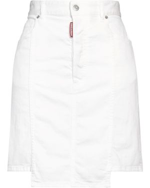 DSquared² Denim Skirt - White