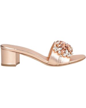 EDDICUOMO Sandals Leather - Pink