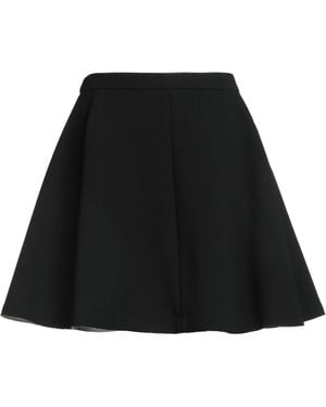 Ami Paris Mini Skirt Virgin Wool - Black
