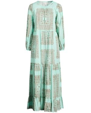 Antik Batik Maxi Dress - Green